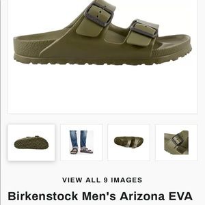 Birkenstock Arizona Eva Sandals (Khaki)
